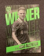 Panini Top Class 2025   WINNER   MAC ALLISTER   LIVERPOOL FC, Ophalen of Verzenden, Zo goed als nieuw, Plaatje