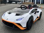 Lamborghini Huracan STO blauw 12v Drift – 9km - leder  !!, Ophalen of Verzenden, Nieuw, Overige typen
