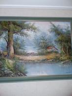 Landschapschilderij van Irene Cafieri, Ophalen