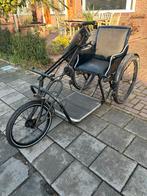 Te koop rolstoelfiets met handtrappers antiek, Ophalen, Gebruikt, Handbewogen rolstoel