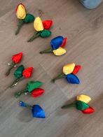 Tulpen speldjes carnaval, Ophalen of Verzenden, Zo goed als nieuw, Carnaval