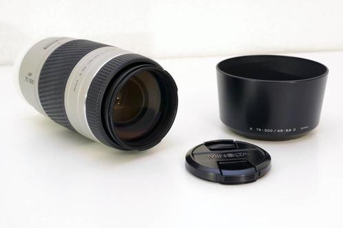 Minolta AF zoom 75-300mm f/4.5-5.6 lens Sony A-vatting, Audio, Tv en Foto, Fotografie | Lenzen en Objectieven, Zo goed als nieuw