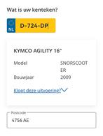 Kymco Agility 16 2009 snor sccoter moet zo snel mogelijk weg, Ophalen, Gebruikt, Kymco