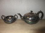 Verzilverde theepot E.B.P.M., Ophalen of Verzenden