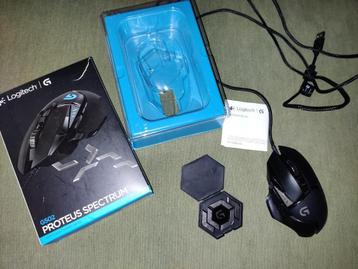 Logitech G502 Proteus Spectrum Gaming Muis beschikbaar voor biedingen