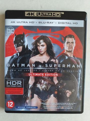 Batman v Superman 4K Bluray + Bluray beschikbaar voor biedingen