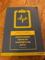 Kritisch denken in de verpleegkunde - 5e editie, Ophalen of Verzenden, Gamma, Zo goed als nieuw, HBO
