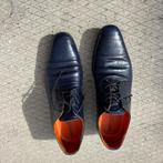 Reinhard Frans. Krokodil print blauw maat 44, Kleding | Heren, Schoenen, Ophalen, Blauw, Zo goed als nieuw, Veterschoenen