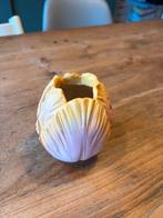 Schattig tulpenvaas roze / geel, Huis en Inrichting, Woonaccessoires | Kunstplanten en Kunstbloemen, Ophalen of Verzenden, Zo goed als nieuw