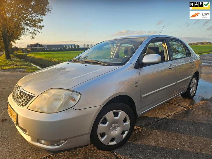 Toyota Corolla 1.6 VVT-i Linea Sol/ clima/ sedan/ 128.000 km, Auto's, Toyota, Bedrijf, Te koop, Corolla, ABS, Airbags, Airconditioning