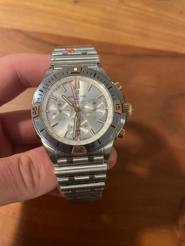 Breitling Chronomat B01, Sieraden, Tassen en Uiterlijk, Horloges | Heren, Nieuw, Breitling, Staal, Ophalen
