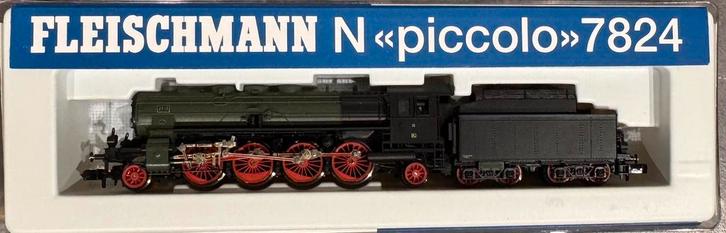 Fleischmann 7824 N-spoor Stoomlocomotief P 10 / BR 39 DRG, Hobby en Vrije tijd, Modeltreinen | N-Spoor, Zo goed als nieuw, Locomotief