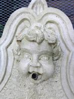 Betonnen ornament beeld fontein hangend kopje wat water spui, Tuin en Terras, Ophalen, Gebruikt, Beton, Overige typen
