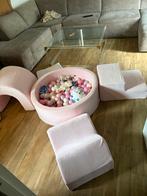 Ballenbad met zachte blokken, Ophalen of Verzenden, Zo goed als nieuw, Babygym, Met geluid