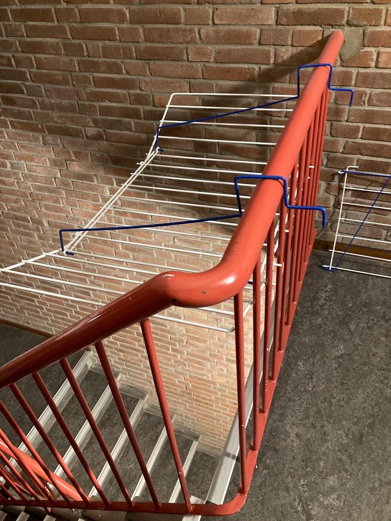 Twee Wasrekken - Dubbel & Enkel, Ophalen, Gebruikt