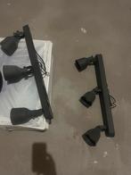 IKEA spotjes antraciet 2x, Ophalen, Zo goed als nieuw