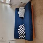 IKEA slaapbank in goede staat, Huis en Inrichting, Ophalen, Blauw, Zo goed als nieuw, Twijfelaar