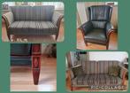 2 Banken en Fauteuil, Ophalen, Gebruikt, Klassiek, Rechte bank