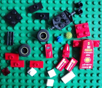 40190 Ferrari F138 polybag onderdelen beschikbaar voor biedingen