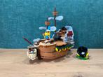 Lego Mario - Bowser's Airship - 71391 - compleet, Ophalen, Zo goed als nieuw, Complete set, Lego