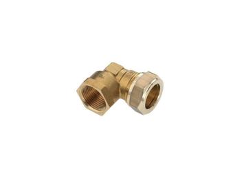 2x Bonfix schroefknie Ø35x5/4 bi messing - 82559 beschikbaar voor biedingen