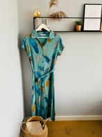Lange jurk/ midi jurkje/ maxi dress/ doorknoopjurk, M/38, Maat 38/40 (M), Blauw, Nieuw, Ophalen of Verzenden