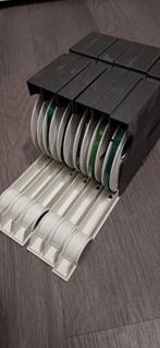 6 Scotch Bandrecorder Banden met Opbergdozen, Ophalen of Verzenden
