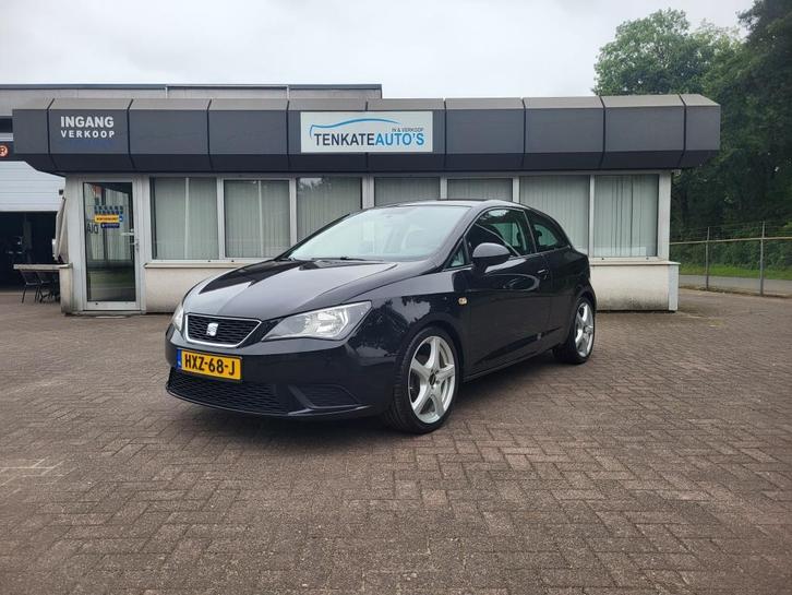 Seat Ibiza SC 1.2 Style lichtmetaal 17 inch Cruise control A, Auto's, Seat, Bedrijf, Ibiza, ABS, Airbags, Airconditioning, Bluetooth