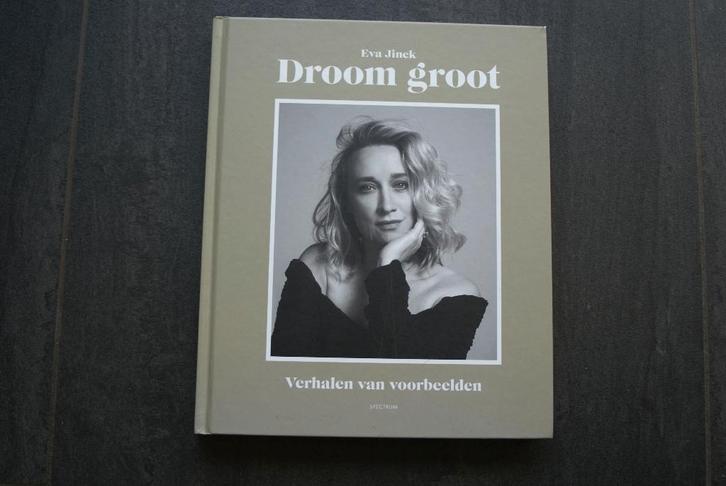 DROOM GROOT.. Verhalen van voorbeelden.. Eva Jinek.. (2021), Boeken, Biografieën, Zo goed als nieuw, Overige, Ophalen of Verzenden