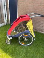 Fietskar chariot, Fietsen en Brommers, Fietsaccessoires | Aanhangers en Karren, Ophalen, Gebruikt, Kinderkar