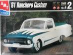 Bouwdoos 1961 Ford Ranchero Custom AMT, Overige merken, Auto, Groter dan 1:32, Nieuw