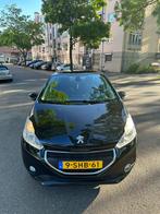 Peugeot 208 1.0 VTI 50KW/68PK 5-D 2013 Zwart, Auto's, Voorwielaandrijving, 450 kg, Origineel Nederlands, 24 km/l