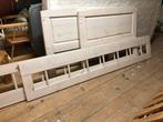 Juniorledikant juniorbed white wash, Ophalen, Gebruikt, Wit, 190 cm of minder