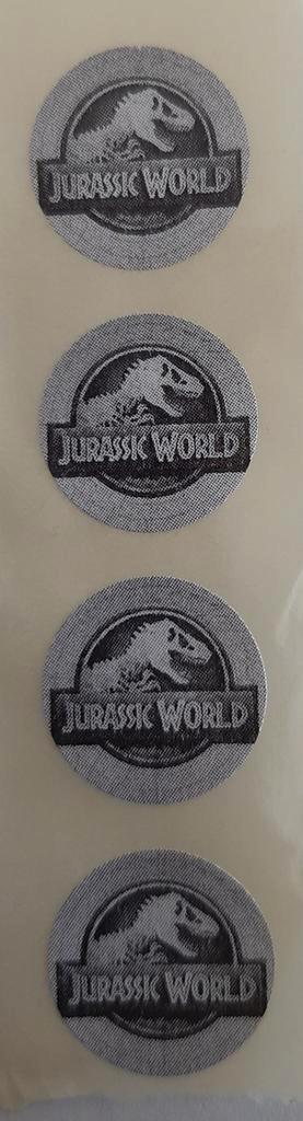 Poiesz Jurassic world rebirth knuffelzegels. 5 stuks. beschikbaar voor biedingen