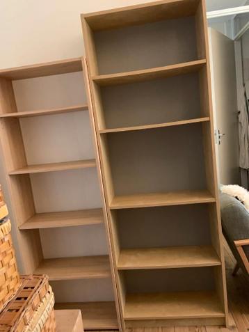 Boekenkasten ikea (1x billy 1x voorganger billy) - afbeelding 1