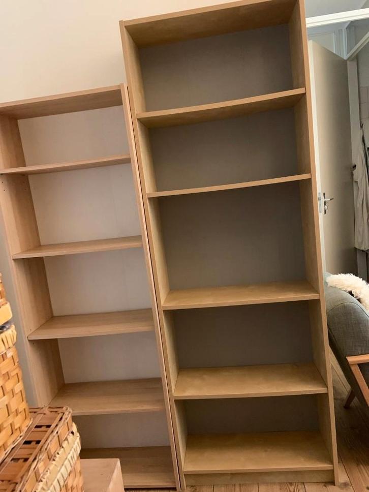 Boekenkasten ikea (1x billy 1x voorganger billy), Huis en Inrichting, Kasten | Boekenkasten, Gebruikt, 50 tot 100 cm, 150 tot 200 cm