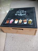 Houten opbergdoos voor koffiecups etc., Ophalen of Verzenden