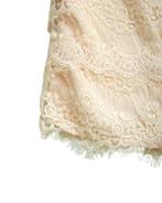 AMISU rokje, sexy lace rok, beige/wit, Mt. S, Kleding | Dames, Rokken, Beige, Ophalen of Verzenden, Zo goed als nieuw, Maat 36 (S)