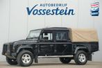 Land Rover Defender 2.4 TD 130" S Crew Cab / EX. BTW / Airco, Auto's, Land Rover, Stof, Gebruikt, Zwart, 4 cilinders