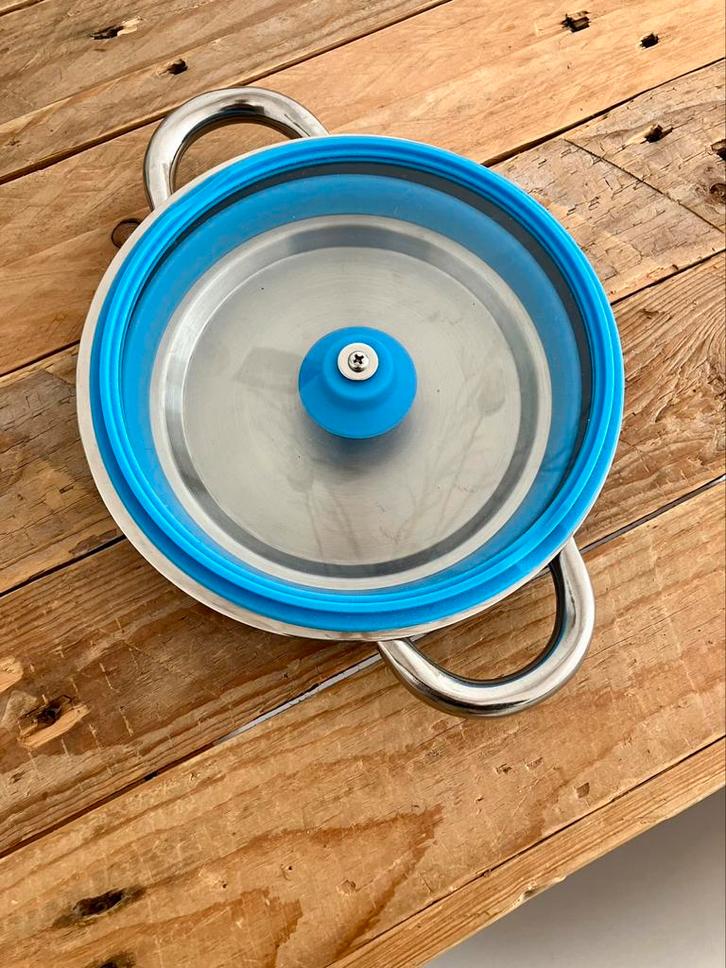 Bo-Camp | Opvouwbare pan | RVS | 3,5L, Caravans en Kamperen, Kampeeraccessoires, Nieuw, Ophalen of Verzenden