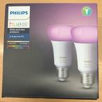 Philips HUE E27 White & Color Ambiance Duopack nieuw!, Ophalen of Verzenden, Nieuw, E27 (groot), Led-lamp