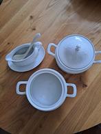 Wit brocante servies, Ophalen of Verzenden