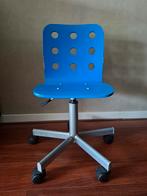 Blauwe bureaustoel Ikea, Huis en Inrichting, Ophalen, Gebruikt, Blauw, Bureaustoel