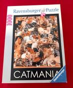 Ravensburger puzzel 1000 stukjes Catmania, Hobby en Vrije tijd, Denksport en Puzzels, Ophalen of Verzenden, 500 t/m 1500 stukjes