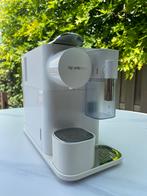 Nespresso DeLonghi Lattissimia + extra’s, Ophalen, Zo goed als nieuw, Espresso apparaat
