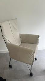 Montis Chaplin Eetkamerstoelen - 6 Stuks, Huis en Inrichting, Overige kleuren, Leer, Ophalen of Verzenden, Zo goed als nieuw