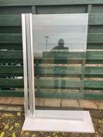 Glazen badscherm scharnierbaar 80x150, Doe-het-zelf en Verbouw, Glas en Ramen, Ophalen, Gebruikt, 80 tot 120 cm, 120 tot 160 cm