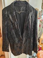 MJ BILLY JEAN STIJL ZWART GLITTERJASJE, Kleding | Dames, Jasjes, Kostuums en Pakken, Ophalen of Verzenden, Zo goed als nieuw, Maat 38/40 (M)