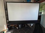 Beamerscherm breedte 221, 100 inch, 16:9, Audio, Tv en Foto, Projectieschermen, Ophalen, Zo goed als nieuw