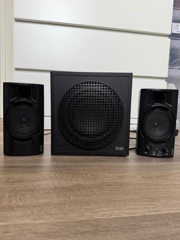 Speakerset Hercules 2.1 Bassboost beschikbaar voor biedingen